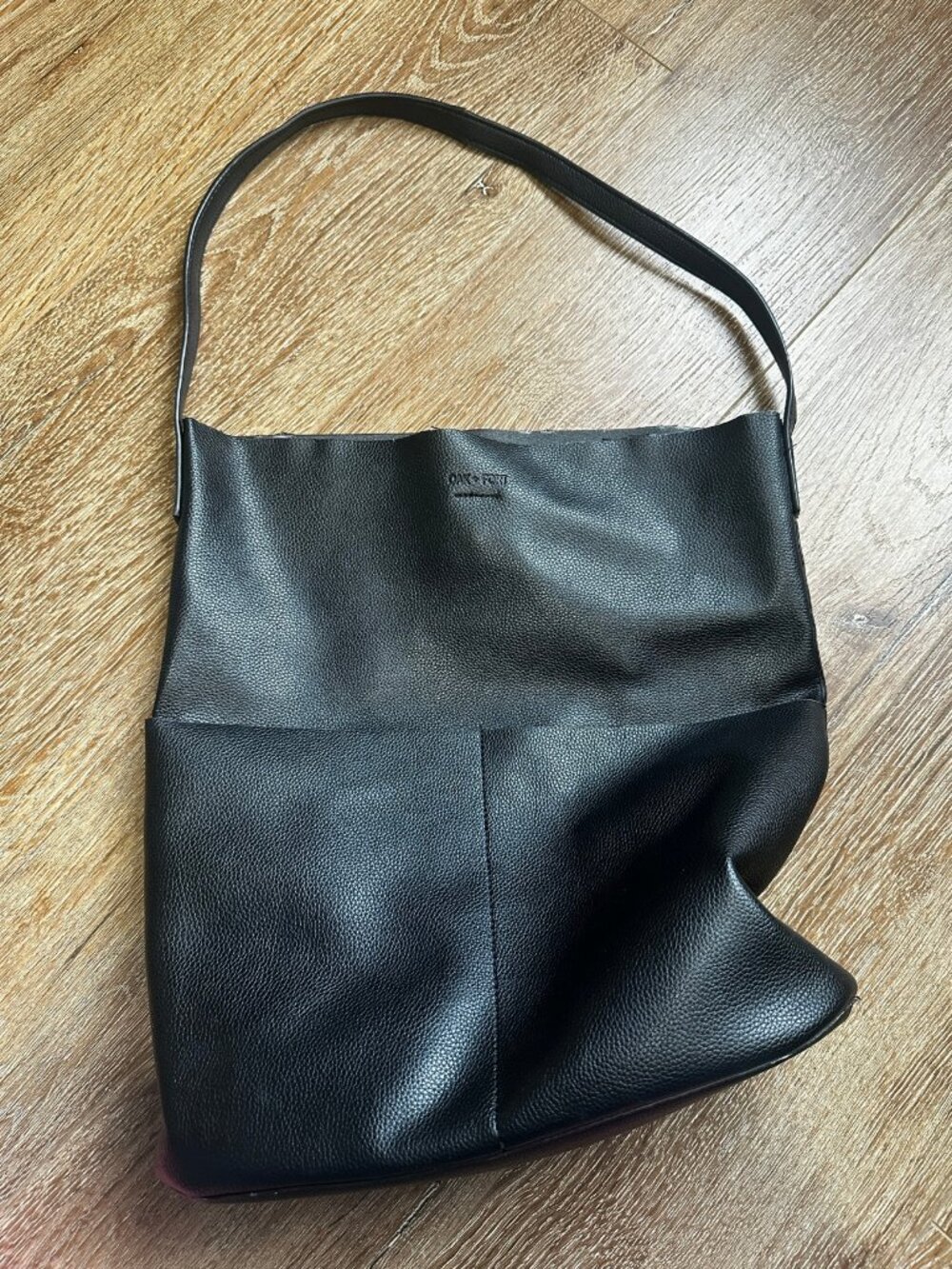 Oak + Fort Black Tote Bag